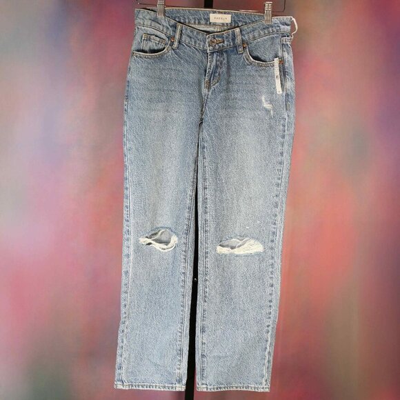 NWT!  Pacsun 90's Straight Leg Mid Rise Jeans, Size 25 - Picture 1 of 7